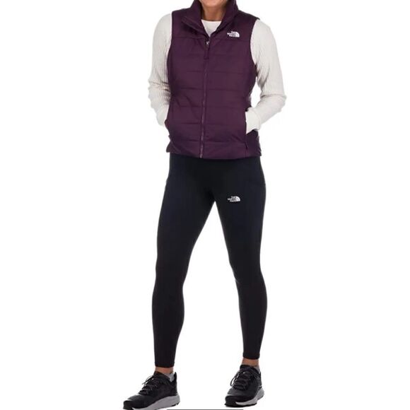 THE NORTH FACE Women's Flare Vest in Blackberry Wine Size L - Picture 2 of 10